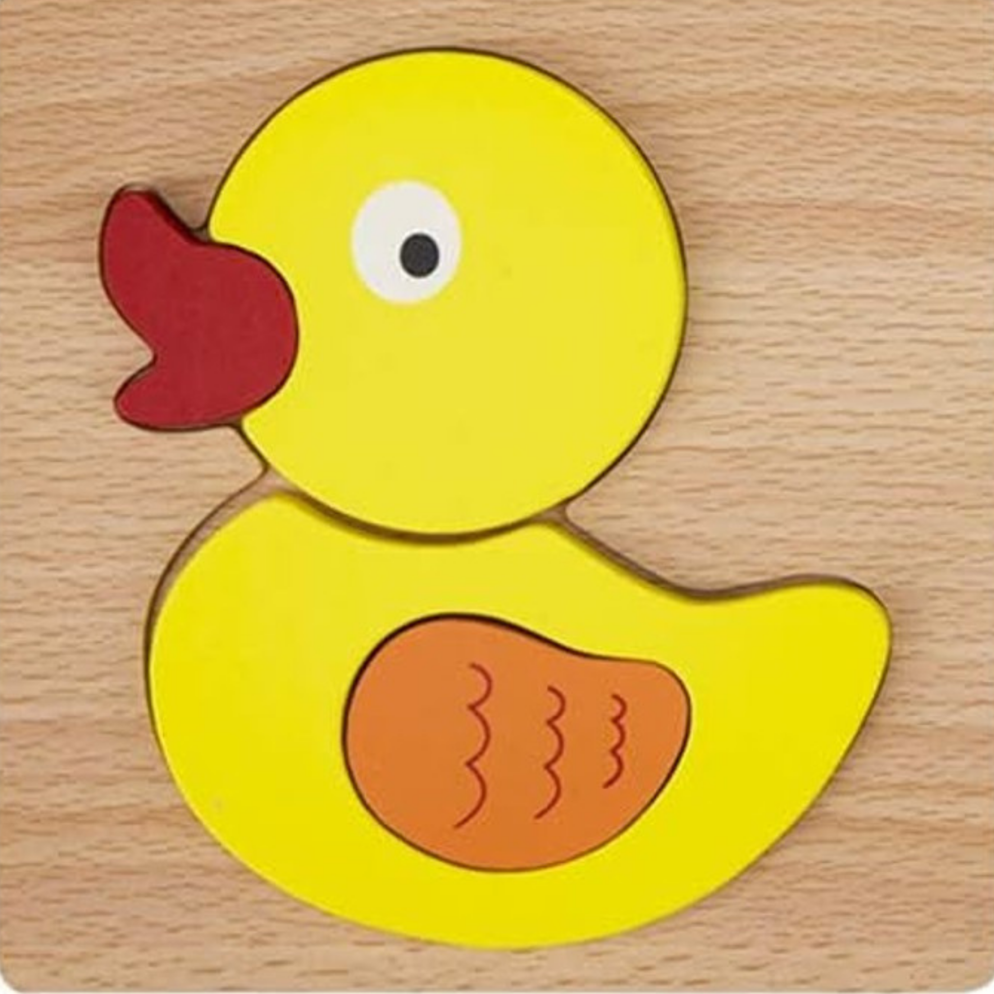 SET 2 - Tier-Steckpuzzle für Kinder – Motorikspielzeug mit niedlichen Motiven