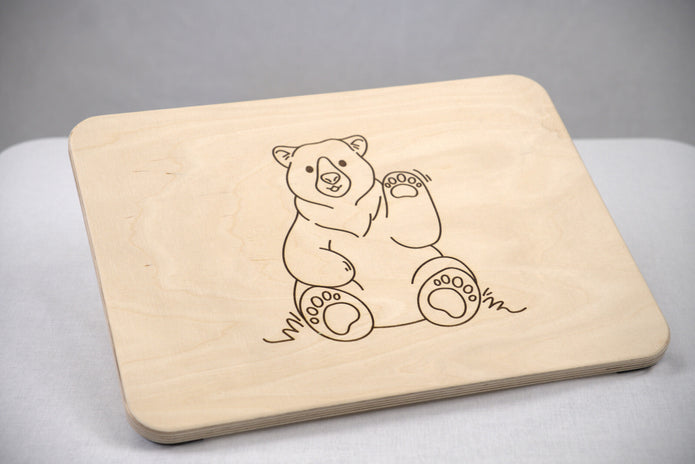 Balance Board für Kinder – mit gelaserten Motiven