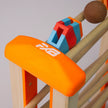 Holz-Kugelbahn - orange - Groß - incl. Laufteilen ab 3 Jahren