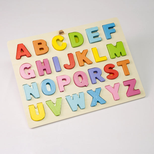 Holz-Steckspiel – Alphabet