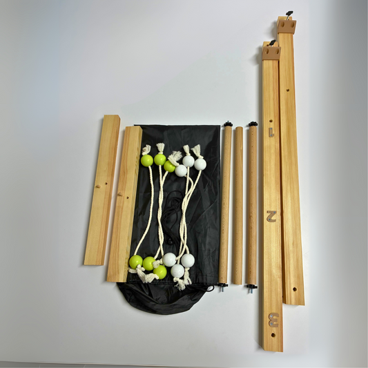 hochwertiges Leitergolf - Linden- & Birkenholz