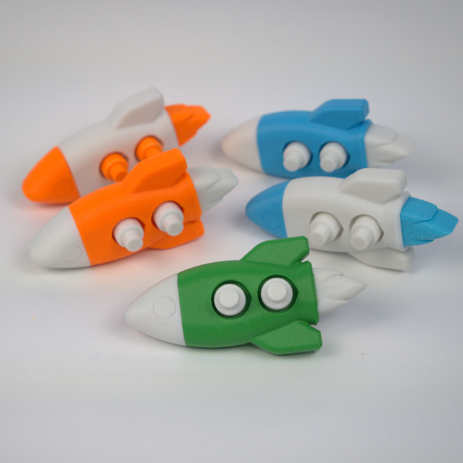 Raketen - Laufteile für Kugelbahnen - ab 3 Jahren